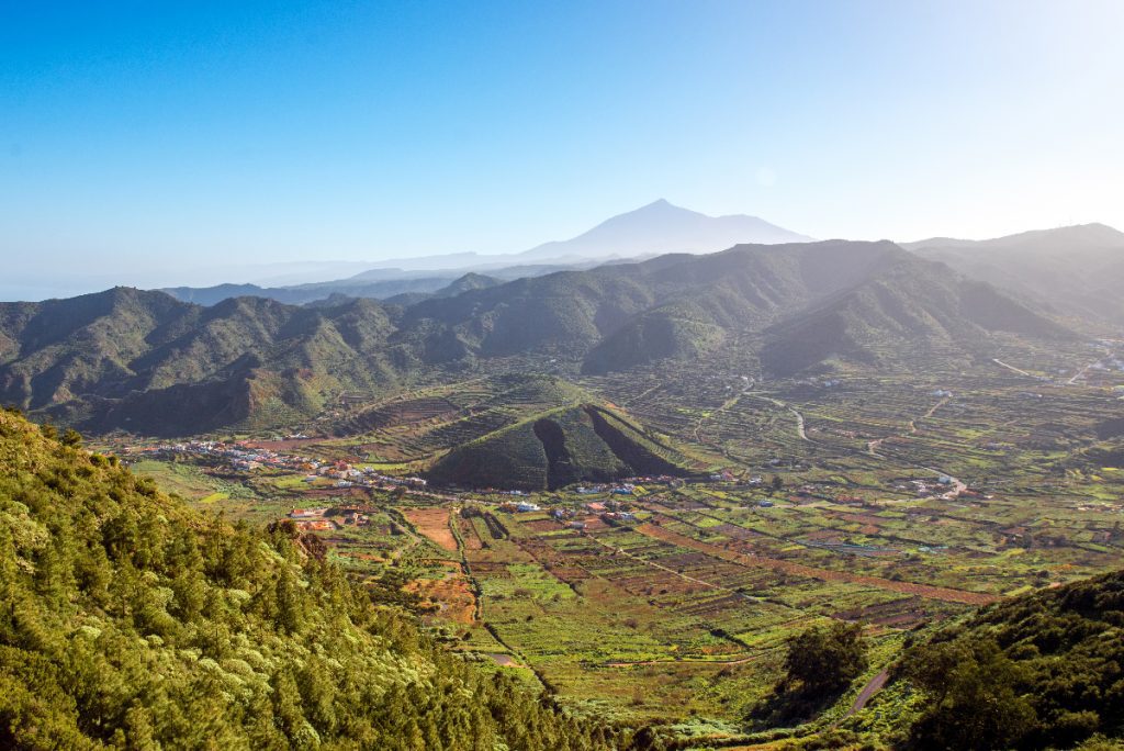 Rocky landscape of Tenerife